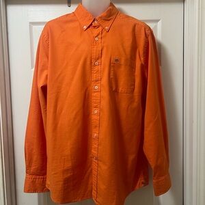 Southern Tide Bright Orange Men's Button-Down Shirt